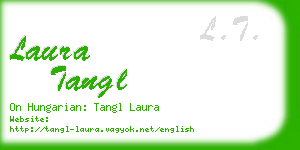 laura tangl business card